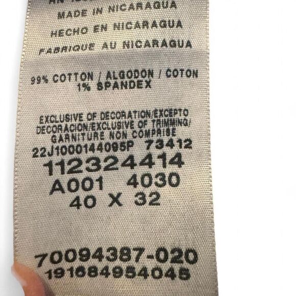 Wrangler Men's Black Regular Fit Straight Leg Jeans 40X32 - Picture 4 of 5